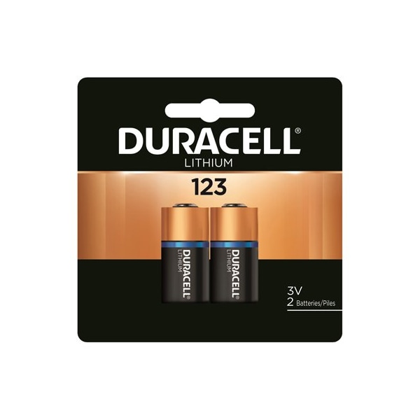 Duracell DURA2PK 3V No123 Battery - 21210