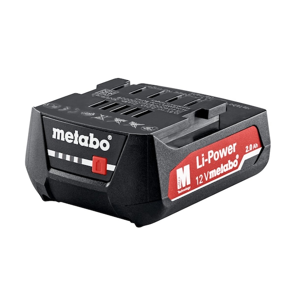 Metabo BatteryPack 12V, 2.0Ah, Li-Power - 12V 2.0AH LI-ION