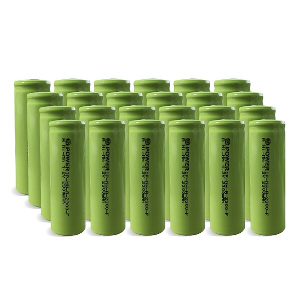 Ip Power Ni-Mh A 2300mAh Rechargeable Flat Top 24PK - IP-NH-A-2300-FT-24