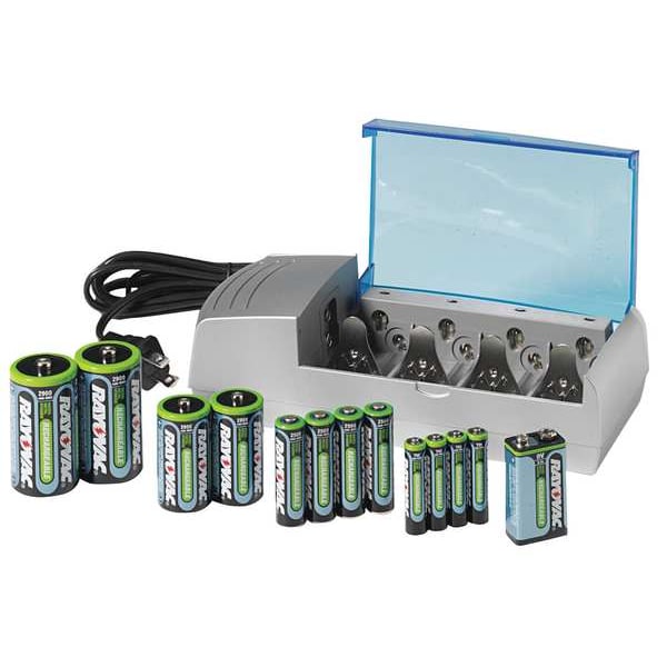 Rayovac Precharged Recharg. Battery, AAA, NiMh, PK4 - LD7244