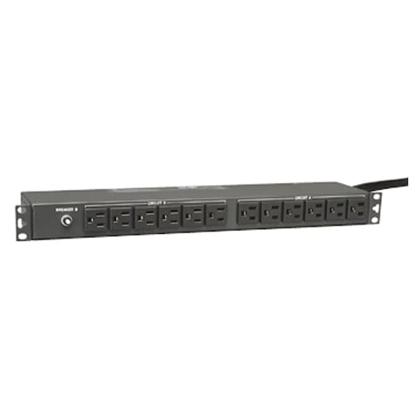 Tripp Lite 24-OUTLET PWR DIST UNIT 30AMP, 120V 15'CORD 2 CIRCUIT BREAKER,  - 246724