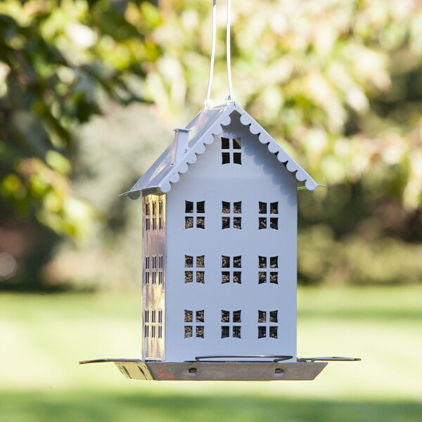 Perky-Pet Perky-Pet Wild Bird 2.8 lb Metal Farmhouse Bird Feeder 4 ports - WFH001