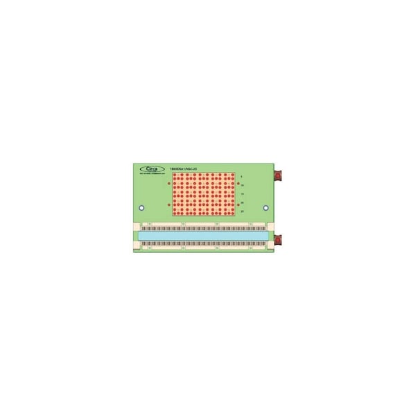 Circa Telecom BEP 25 PR INDOOR, 110 IN / 110 OUT NO COVER, NO SPLICE CHAMBER - 225509