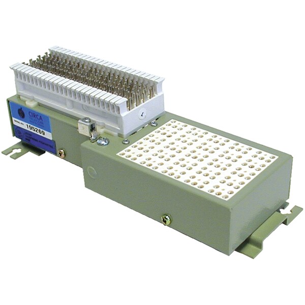 Circa Telecom BEP 6PR INDOOR, 66 IN / 66 OUT NO COVER, NO SPLICE CHAMBER - 220839