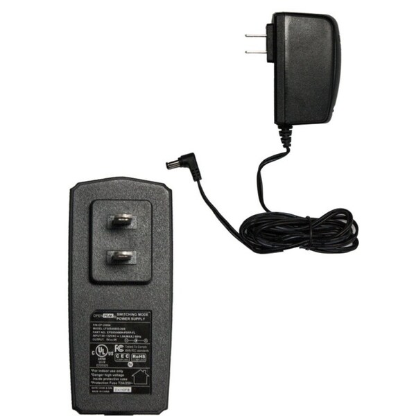 Mg Electronics 5 VDC 500mA Plug in power supply, w/6' wire, 2.1mm barrel plug - SPS-054000D