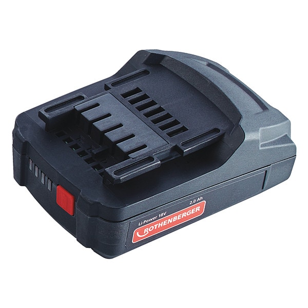 Rothenberger Battery, 120VAC Charger Input, Li Ion - 1000001652