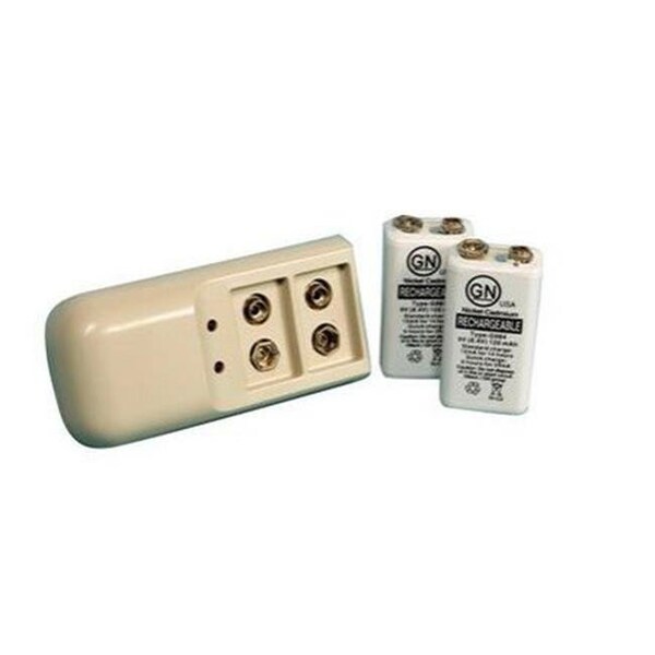 Promed Specialties ProMed Specialties ProM-082 ESA 9V Battery Charger Kit with 2 Rechargeable Batteries for TENS - PROM-082