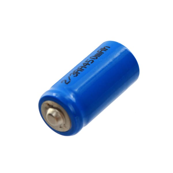 Exell Battery Rechargeable Battery 2/3AA NiCd 1.2V 450mAh Button Top for Solar Light - EBC-2/3AA-NIPPLE