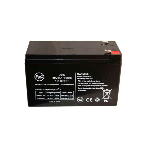 Battery Clerk AJC Exide POWERWARE PW5115-1000 12V 9Ah Emergency Light Battery - POWERWARE-PW5115-1000-EXIDE-12V-9AH-ELB