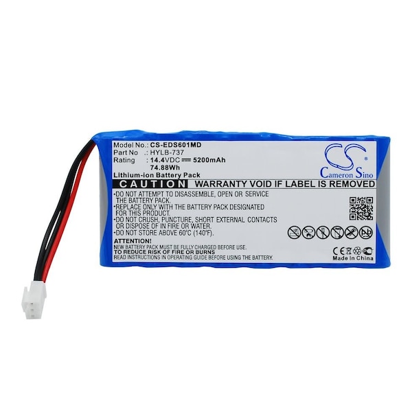 Bsc Preferred Burdick SE-1200 Express EKG Medical Replacement Battery - CS-EDS601MD.1
