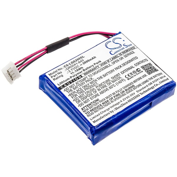 Ilc Replacement for Qolsys Qr0041-840 Battery - QR0041-840