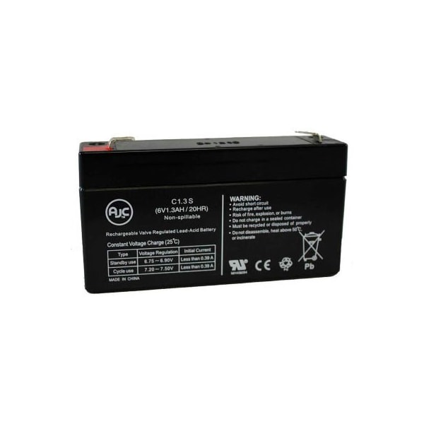 Battery Clerk AJC Sentry Lite PM612 6V 1.2Ah Emergency Light Battery - SENTRY LITE-PM612
