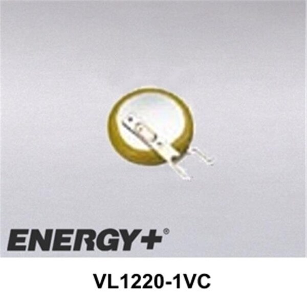 Fedco Batteries FedCo Batteries Compatible with  Panasonic VL1220-1VC Rechargeable Lithium Coin Cell For Printed Circuit Mount - 7mAh - VL1220-1VC