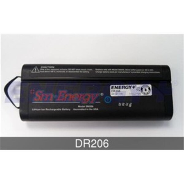 Fedco Batteries FedCo Batteries Compatible with  ENERGY DR206 Replacement Battery For SM206 NF2040 - DR206