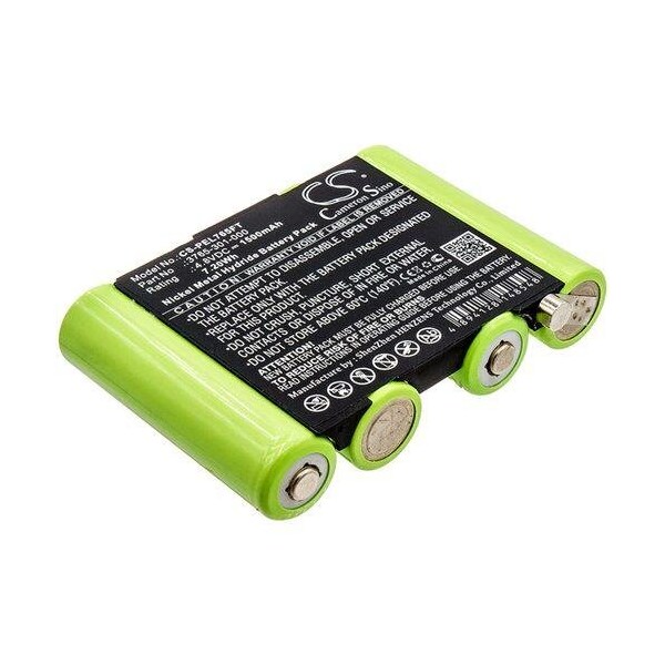 Ilc Replacement for Peli 3715z0 LED Atex 2015 Battery - 3715Z0 LED ATEX 2015  BATTERY PELI