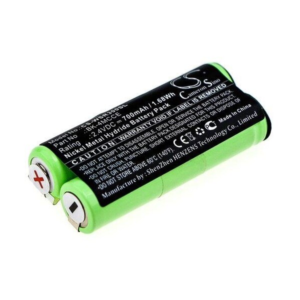 Ilc Replacement for Waterpik Bk-4mcce Battery - BK-4MCCE  BATTERY WATERPIK
