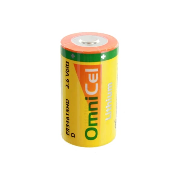Omnicel ER34615HD 3.6V 13Ah Sz D Lithium Standard Battery Backup - ER34615HD/S