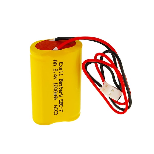 Exell Battery Emergency Lighting Battery Replaces ANIC0865 CUSTOM-7 100003A097 - EBE-7