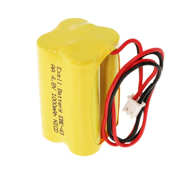Exell Battery Emergency Lighting Battery Fits  Interstate NIC0186 Simkar 6600012 - EBE-43