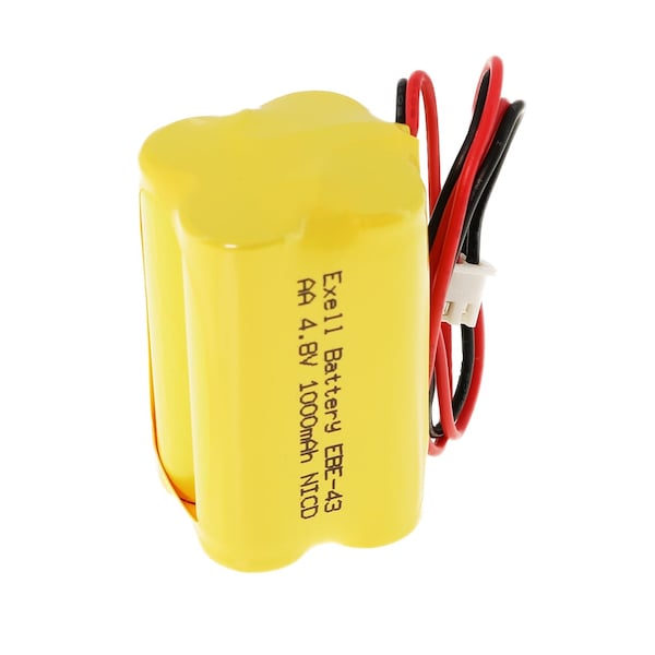 Exell Battery Emergency Lighting Battery Fits  Interstate NIC0186 Simkar 6600012 - EBE-43