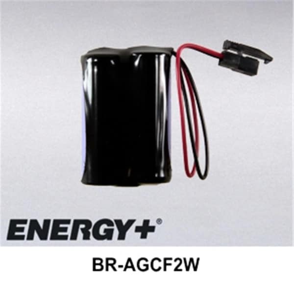 Fedco Batteries FedCo Batteries Compatible with  ENERGY BR-AGCF2W Replacement Battery For Cutler Hammer GE Fanuc A98L-0031-0011-L - BR-AGCF2W