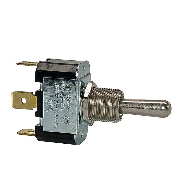Interruptor basculante de Carling Technologies, SPDT, 3 conexiones, Encendido/Encendido, 3/4 hp, 10A @ 250V AC, 15A @ 125V AC - 2FB53-73-TABS