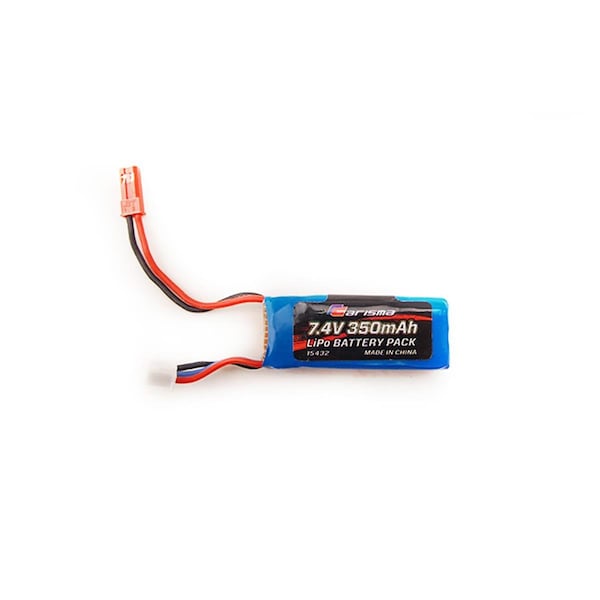 Carisma 2S Lipo Battery 7.4V, 350mAh Spare Parts Set, Black - CIS15432