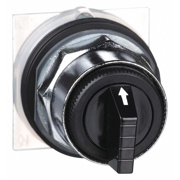 Schneider Electric Selector de interruptor no iluminado, 30mm, 3 posiciones, palanca - 9001KS46B