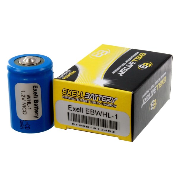 Exell Battery Razor Battery For Wahl Razors 93148-100, 9918, 00745-301 - EBWHL-1
