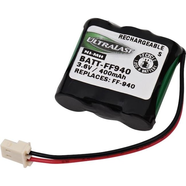 Ultralast Ultralast BATT-FF940 3.6V & 400 mAh Replacement Nickel Metal Hydride Battery fits forSouthwestern Bell - FF940 Cordless Phone - BATT-FF940