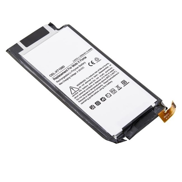 Ultralast Ultralast CEL-XT1580 3.8V & 3550 mAh Replacement Lithium Polymer Battery Fits for Droid Turbo 2 Motorola Cellular Phone - CEL-XT1580