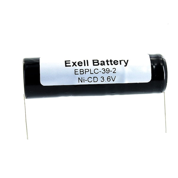 Exell Battery 3.6V Ni-CD PLC Comp Backup Battery Fits AT&T 560 Epson MX16 & Replaces COMP-39-2 - EBPLC-39-2