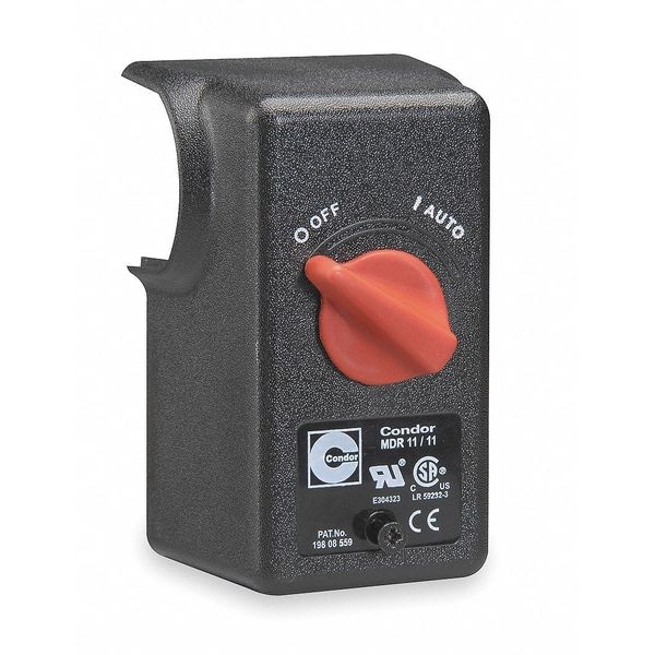 Cubierta para interruptor de presión del cóndor con perilla Auto/Off - H11-EA