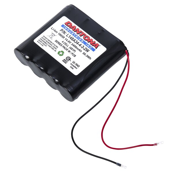 Dantona Battery, L148A34-4-3-2W - L148A34-4-3-2W