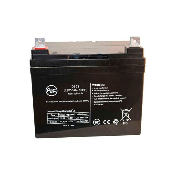 Battery Clerk AJC Datex 1000 Auxiliary Power Supply 12V 33Ah Medical Battery - DATEX-1000 AUXILIARY POWER SUPPLY