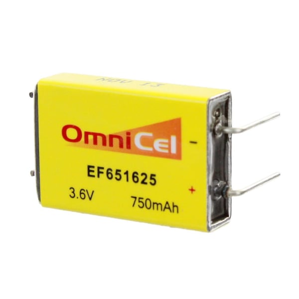 Omnicel ER651625 3.6V 750mAh Prismatic Lithium Battery BL-7PN Utility Telematics - ER651625