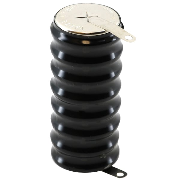 Exell Battery 9.6V 300mAh NiMH Battery w/TABS for Battery Timer, Senor, Meters - 8/CP300H-TABS