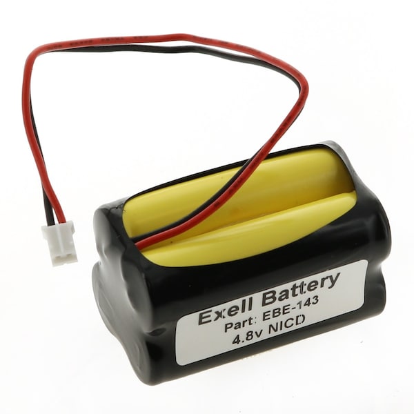 Exell Battery Baby Monitor Battery Fits Summer Infant 02090 0209A 0210A - EBE-143
