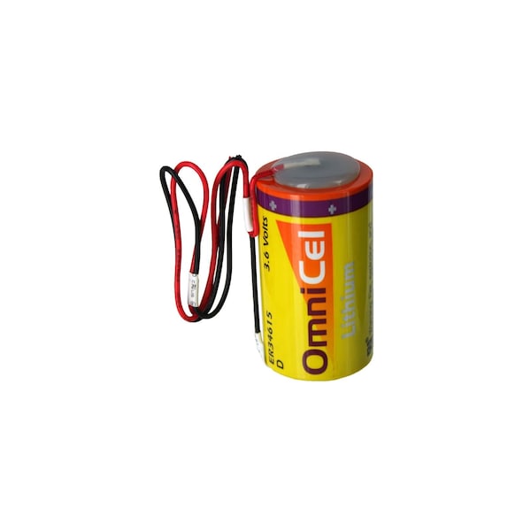 Omnicel ER34615 3.6V 19Ah Sz D Lithium Battery w/ Wire Leads RFID Beacons AMR - ER34615/W