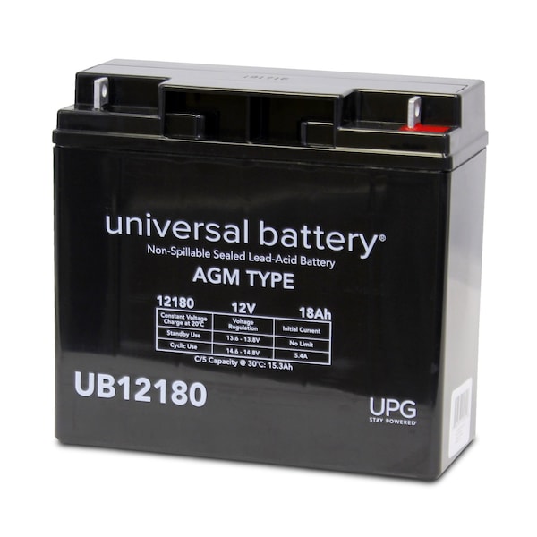 Upg Sealed Lead-Acid Battery, 12V, Lead Acid Chemistry - D5745