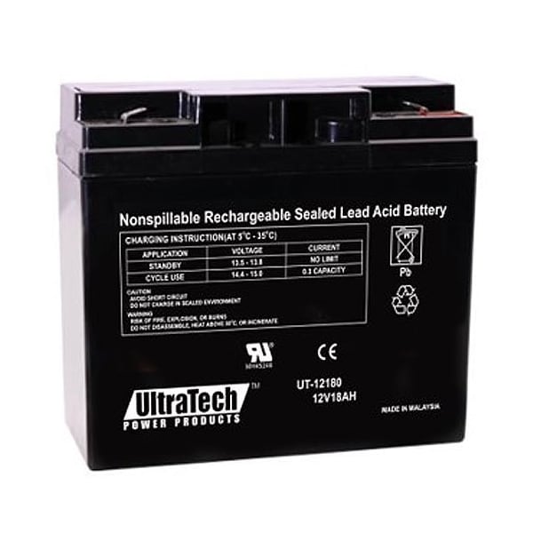 Ultratech 12V 18AH SLA BATTERY F2 - IM-12180
