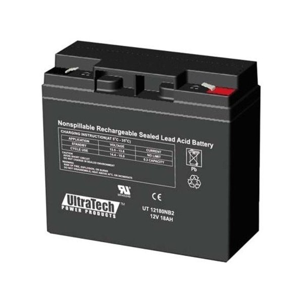 Ultratech 12V 18AH SLA BATTERY F2 - IM-12180