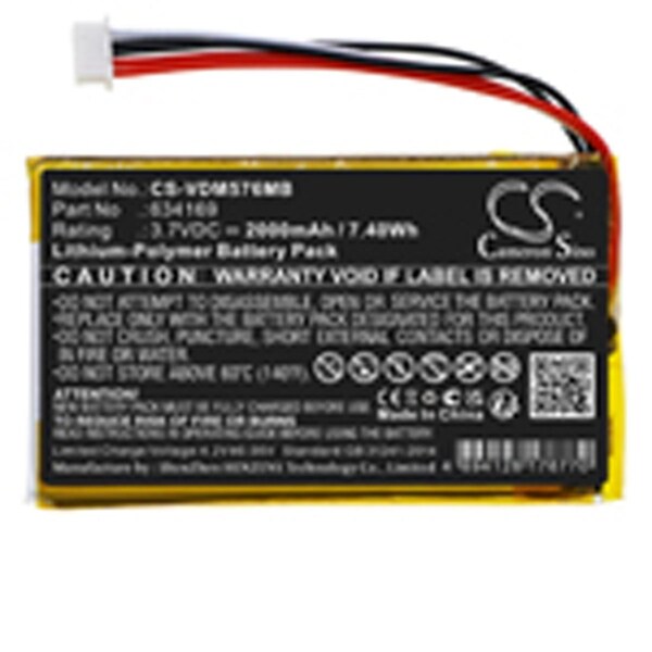 Ilb Gold Baby Monitor Battery, Replacement For Vtech, Rm5764-2Hd Battery - RM5764-2HD BATTERY