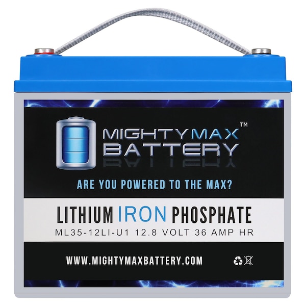 Mighty Max Battery 12V 35AH U1 Lithium Replacement Battery for Ihc Cub Garden 1250 - MAX4015280