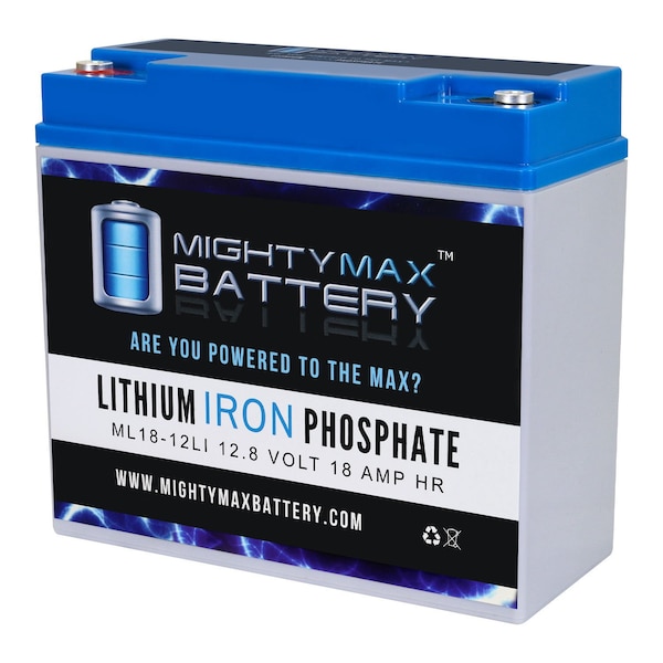 Mighty Max Battery 12V 18AH Lithium Replacement Battery for Black & Decker JUS500B - MAX3934662