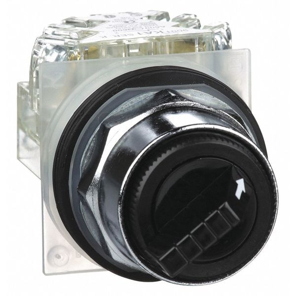Schneider Electric Interruptor Selectivo No Iluminado, 22mm, 2 Posiciones, con Llave - 9001KS11BH13