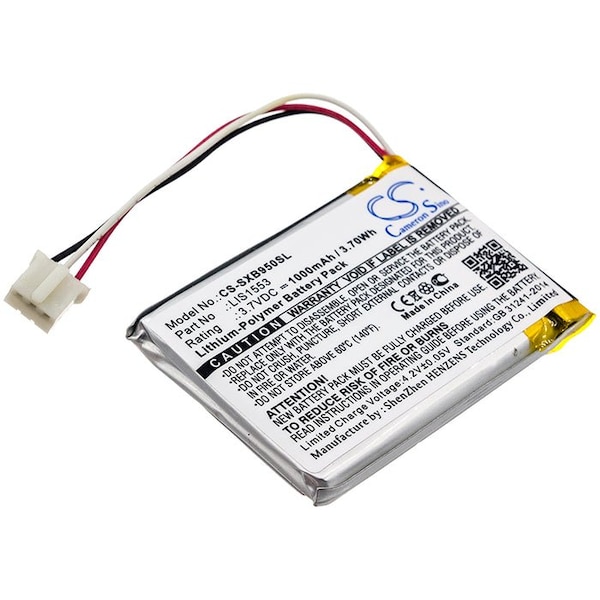 Bsc Preferred Sony MDR-XB950N1 SRS-WS1 WH-CH700N Headphone Replacement Battery - CS-SXB950SL