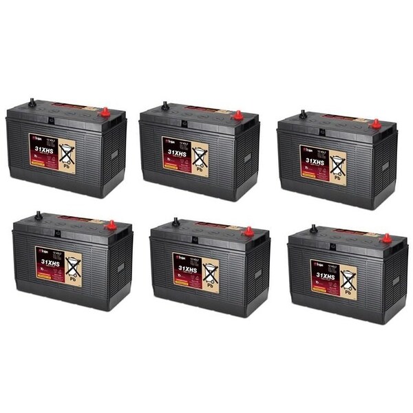 Ilc Replacement For GLOBAL ELECTRIC MOTORCARS E6S 72 VOLTS, 6PK - E6S 72 VOLTS 6 PACK