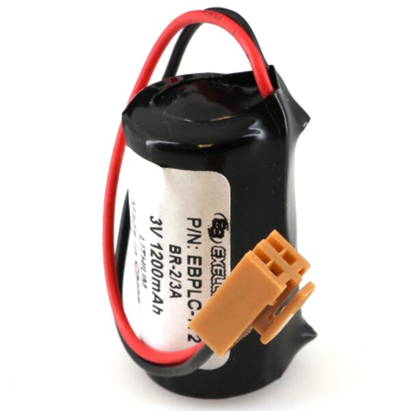 Exell Battery 3.6V PLC Computer Backup Battery Replaces COMP-172 34C6127 BR2/3AC2P - EBPLC-172