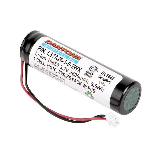 Dantona Battery, L37A26-1-0-2WX - L37A26-1-0-2WX